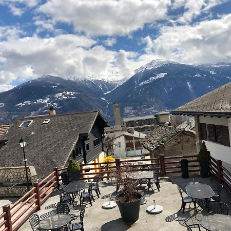Cafe Cher-Mignon Et Chambres D'Hotes Chermignon-d'en Haut Buitenkant foto